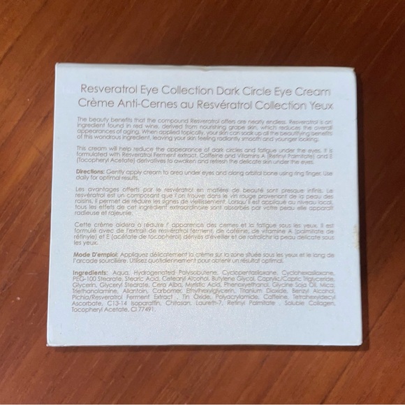 The Vine Vera Resveratrol Eye Collection Dark Circle Eye Cream - Picture 3 of 5